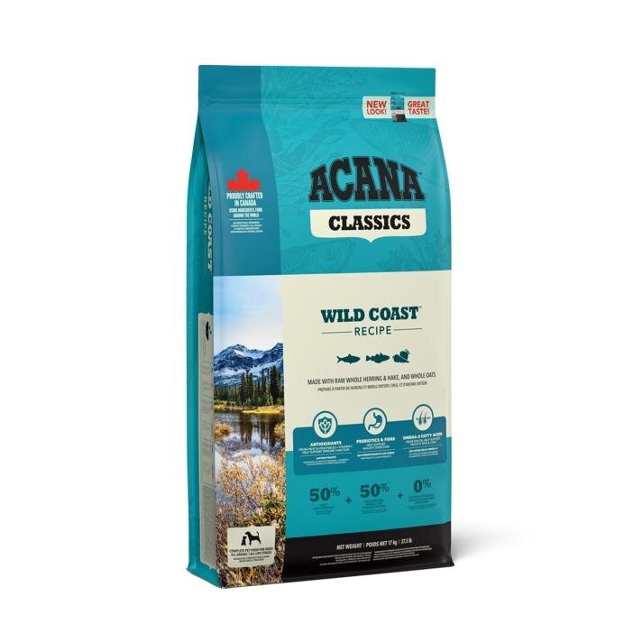 Acana Trockenfutter für Hunde Classics Wild Coast - Sparpaket:2 x 9,7kg Acana Trockenfutter für Hunde Classics Wild Coast - Sparpaket:2 x 9,7kg