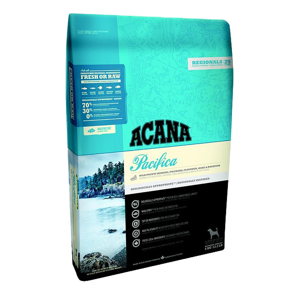 Acana Trockenfutter für Hunde Regionals Dog Pacifica - Sparpaket: 7 x 2kg Acana Trockenfutter für Hunde Regionals Dog Pacifica - Sparpaket: 7 x 2kg
