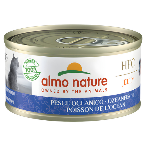Almo Nature HFC Jelly Ozeanfisch 70 g - 24 Stück