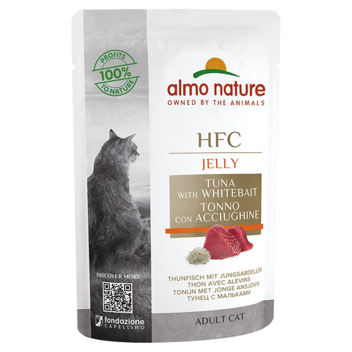 Almo Nature HFC Jelly Thunfisch & Jungsardinen 55 g - 24 Stück