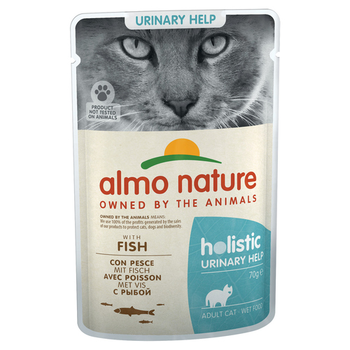 Almo Nature Holistic Urinary mit Fisch 70 g - 30 Stück