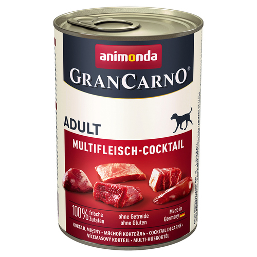 Animonda GranCarno Adult Multifleischcocktail 400 g - 6 Stück
