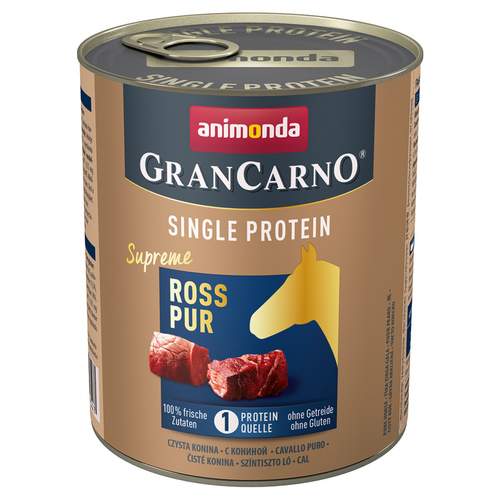 Animonda GranCarno Adult Ross pur 800 g - 6 Stück Animonda GranCarno Adult Ross pur 800 g - 6 Stück