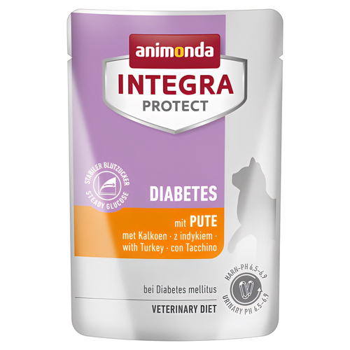 Animonda Integra Protect Diabetes Pute 85 g - 24 Stück