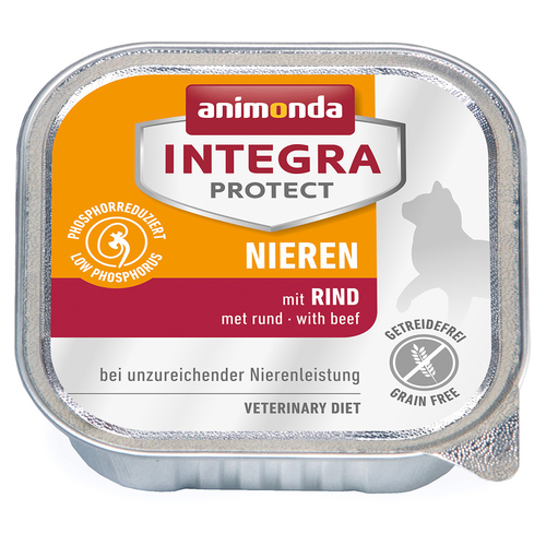 Animonda Integra Protect Nieren mit Rind 100 g - 16 Stück