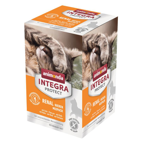 Animonda Integra Protect Renal Mix Pack 6 x 100 g Animonda Integra Protect Renal Mix Pack 6 x 100 g