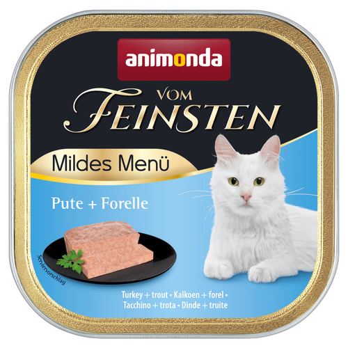 Animonda vom Feinsten Mildes Menue mit Pute & Forelle 100 g - 32 Stück