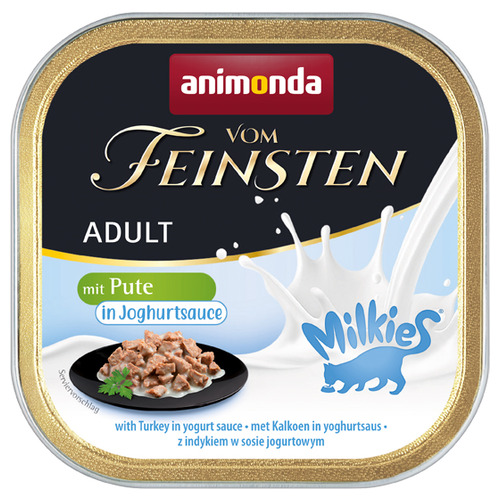 Animonda vom Feinsten mit Pute in Joghurtsauce 100 g - 32 Stück