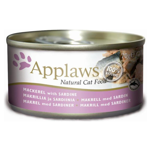 Applaws Makrele & Sardinen 70 g - 24 Stück