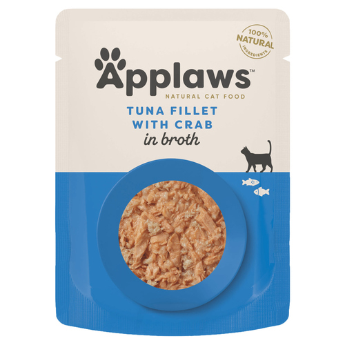 Applaws Thunfischfilet & Krabbe 70 g - 12 Stück