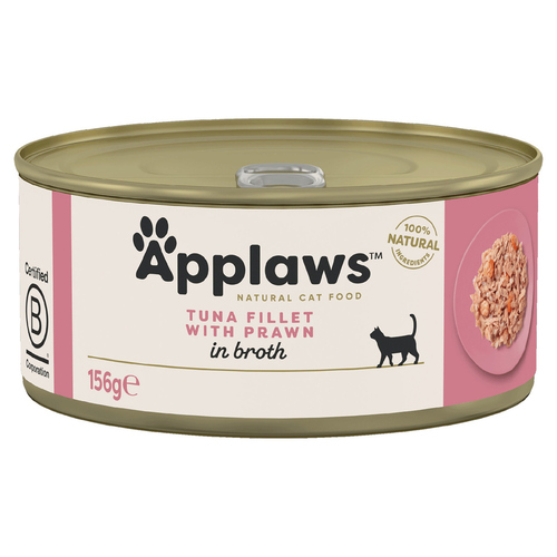 Applaws Thunfischfilets & Garnelen 156 g - 24 Stück