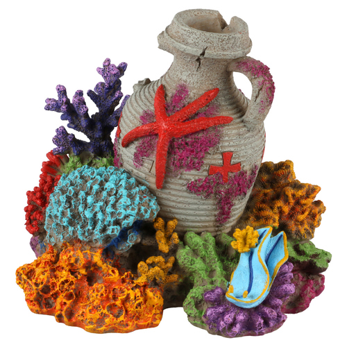 Aqua Della Aquariendekoration Amphore Koralle 2
