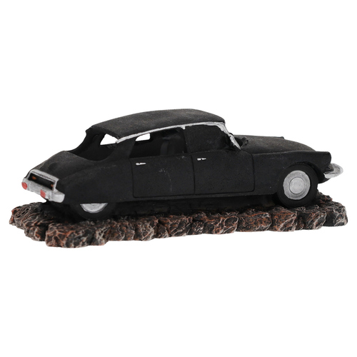 Aqua Della Aquariendekoration Oldtimer Französisch schwarz