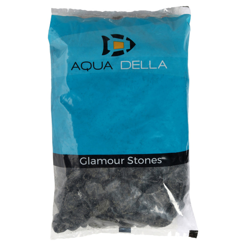 Aqua Della Aquarienkies Pebbles schwarz 2 kg