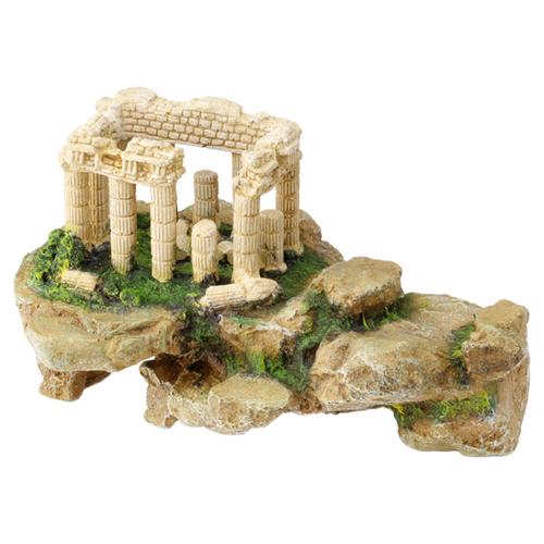 Aqua Della Aquariumdekoration Akropolis auf Felsen
