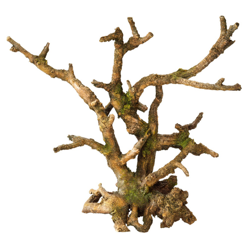 Aqua Della Aquariumdekoration Bonsai ohne Blätter braun