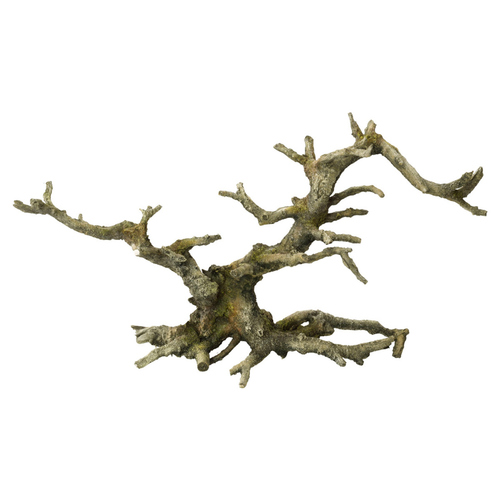 Aqua Della Aquariumdekoration Bonsai ohne Blätter grau