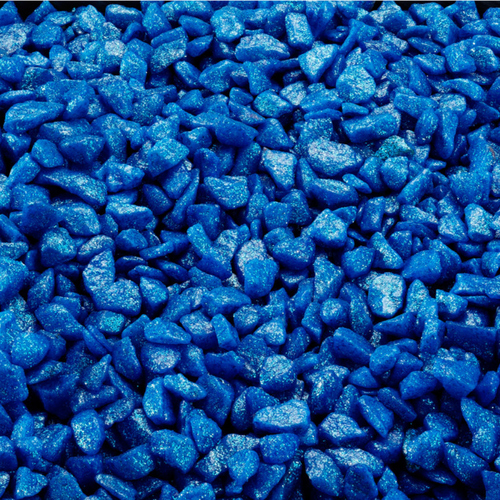 Aqua Della Glitzersteine dunkelblau 2 kg