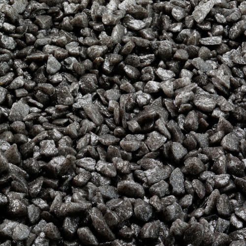 Aqua Della Glitzersteine dunkelgrau 2 kg