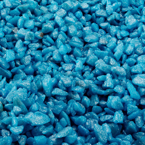 Aqua Della Glitzersteine hellblau 2 kg