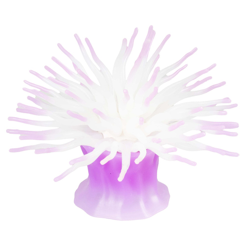 Aqua Della Plastikpflanze Anemone mit Saugnapf violett