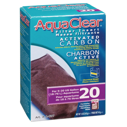 AquaClear Aktivkohle-Filtereinsatz für Powerfilter 20