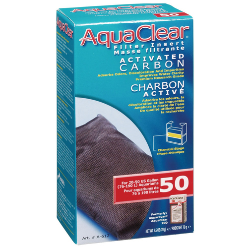 AquaClear Aktivkohle-Filtereinsatz für Powerfilter 50