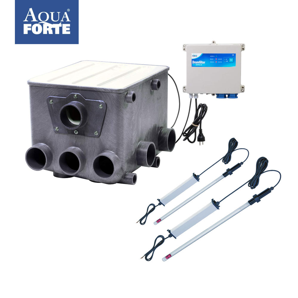 AquaForte ATF-1 Trommelfilter incl. Steuerung & Tauch UV-C