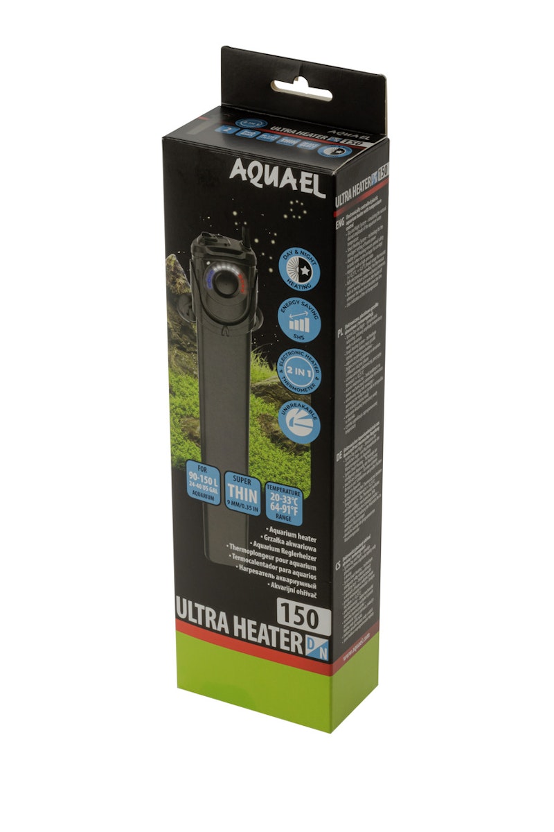 Aquael Kunststoff Heizer ULTRA HEATER Day & Night Aquarienheizer 150 Watt