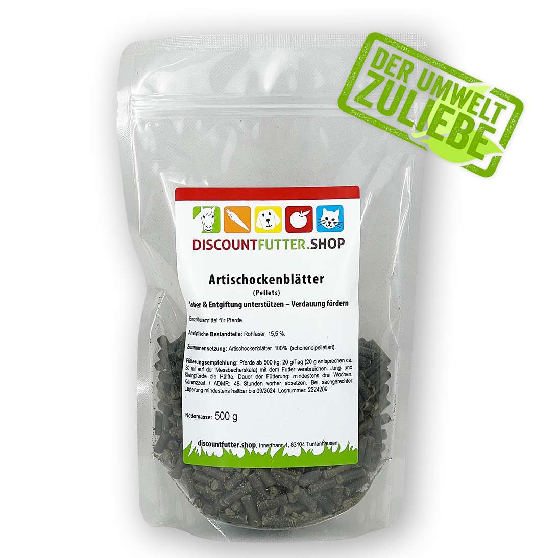 Artischockenblätter (Pellet)