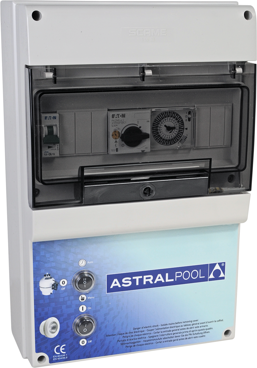 AstralPool-Kontrollbox Typ B + 100W Trafo