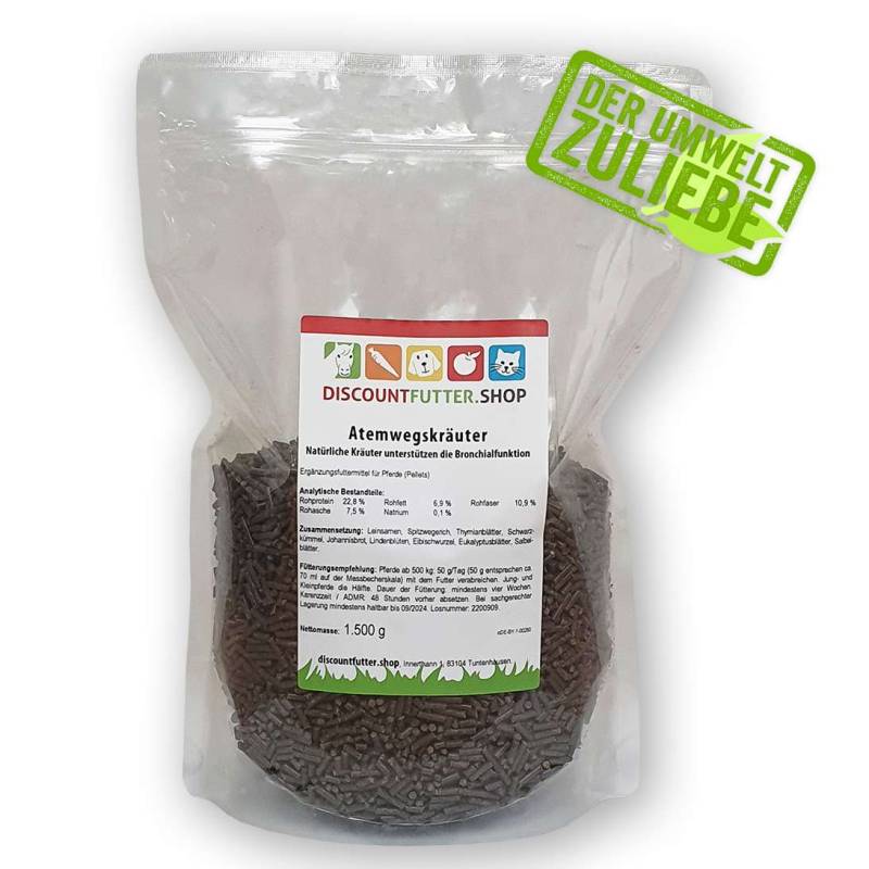 Atemwegskräuter (100 % Natur) Pellet