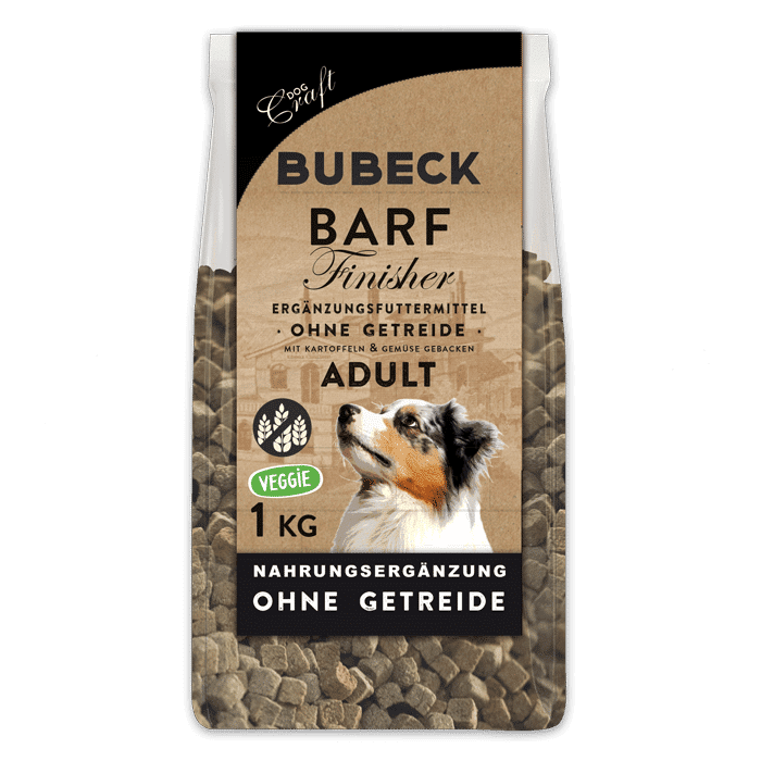 BUBECK Trockenfutter für Hunde- BARF - Finisher getreidefrei
