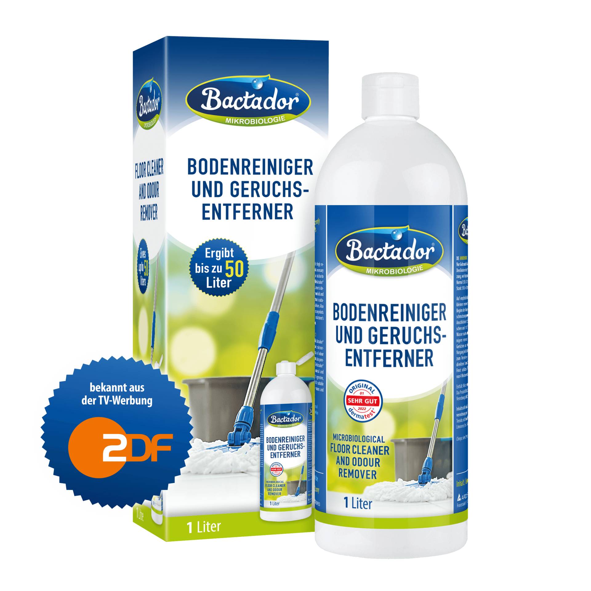 Bactador Bodenreiniger und Geruchsentferner