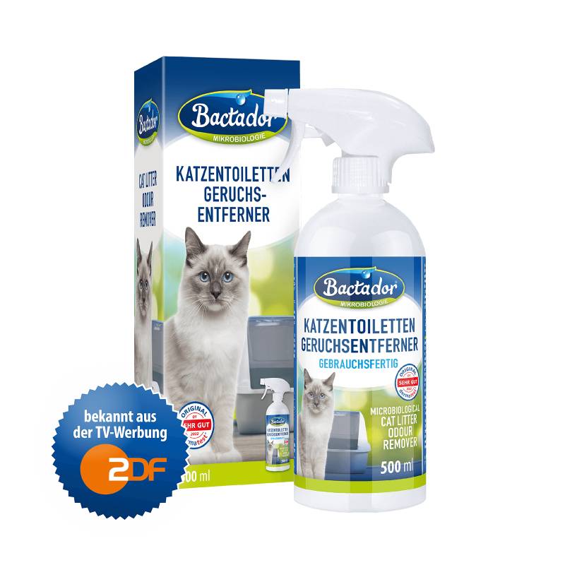 Bactador Katzentoiletten Geruchsentferner