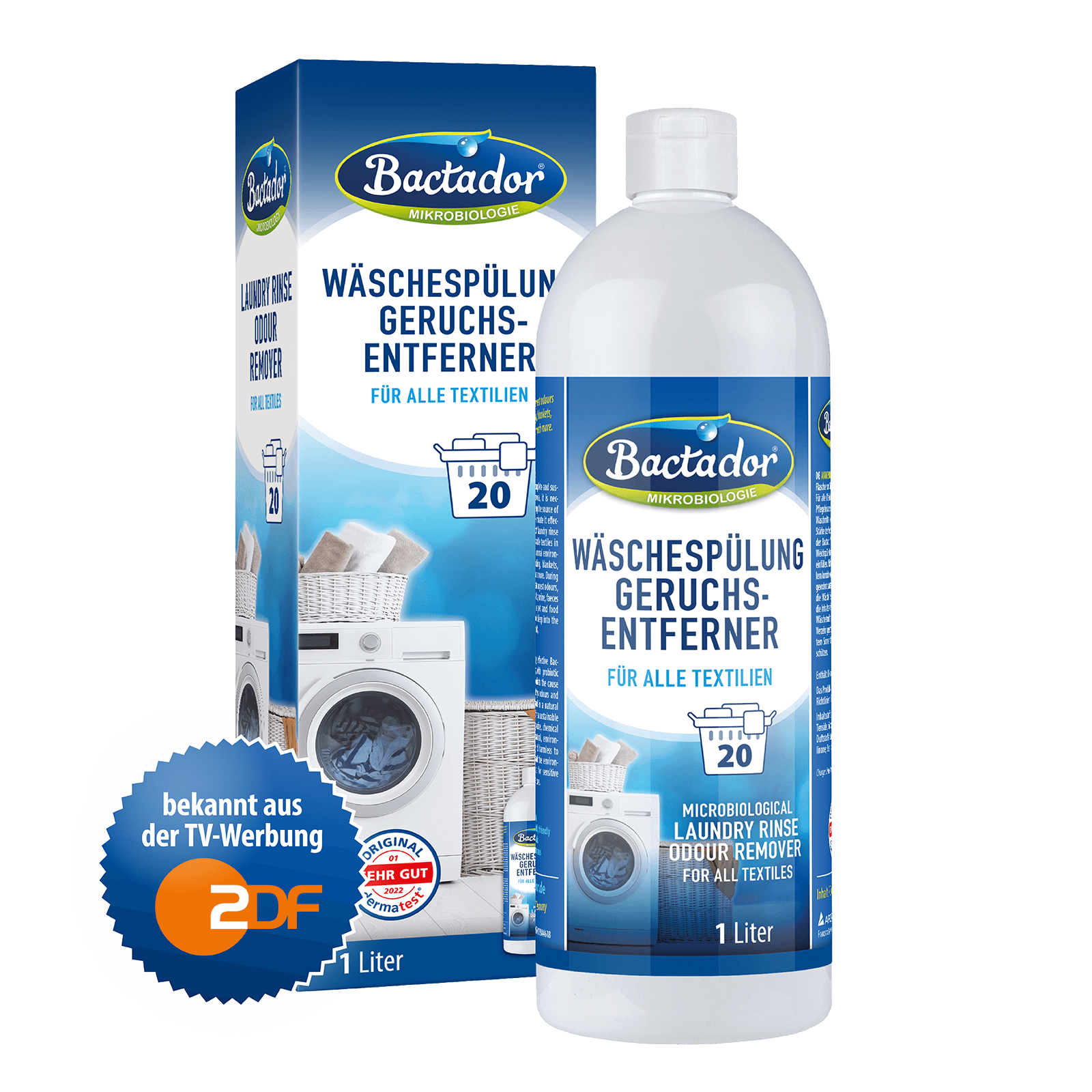 Bactador Wäschespülung Geruchsentferner