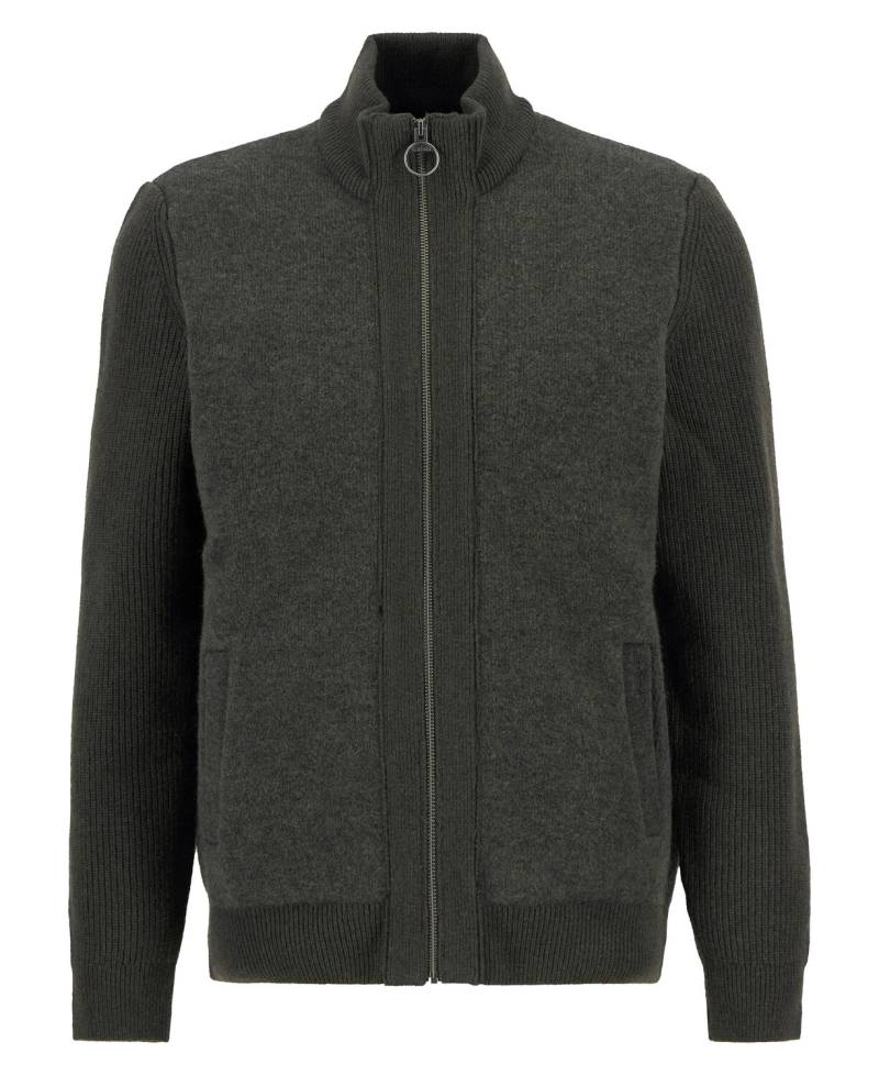 Barbour Milburn Zip Th Dark Ol