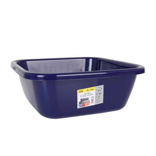 Dem Waschschüssel Eco Blau quadratisch 15 L 38 x 38 x 15 cm (12 Stück) von Dem