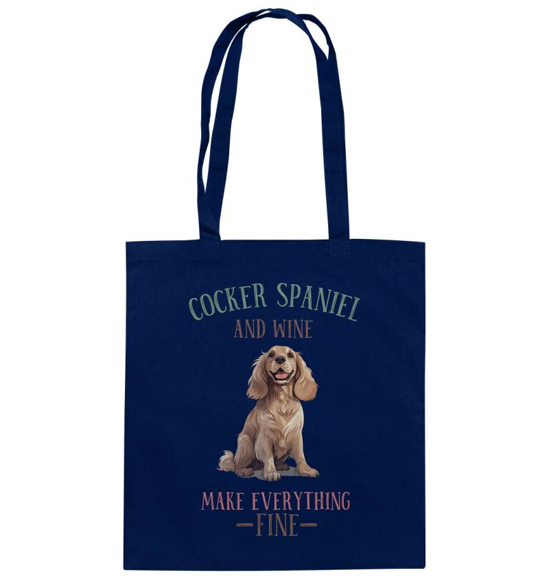 Baumwolltasche "Cocker Spaniel" Baumwolltasche "Cocker Spaniel"