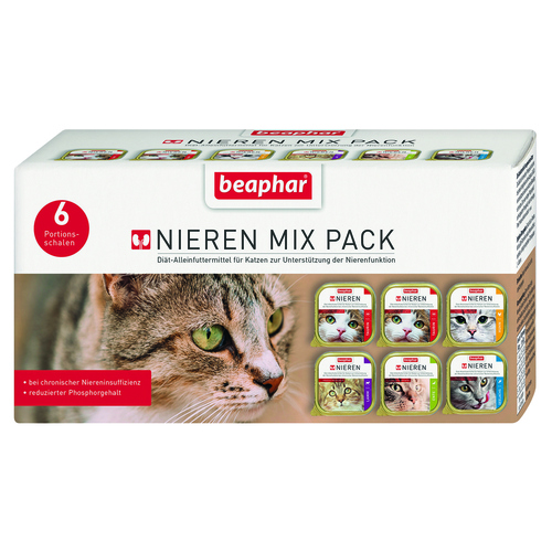 Beaphar Nierendiät Mix Pack, 600 g - 6 Stück