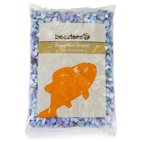 Beeztees Aquarium Kies Luxe Melange blau 0,9 kg