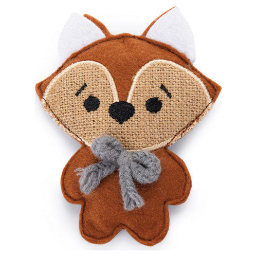Beeztees Catnip Katzenspielzeug Fuchs Frey hellbraun