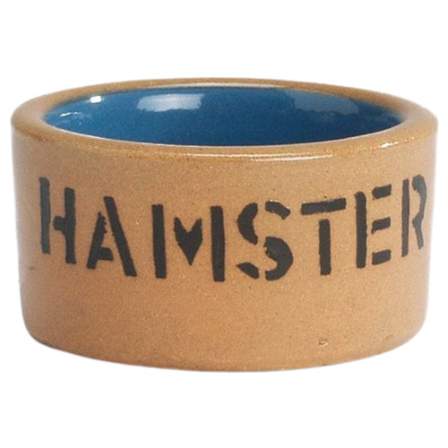 Beeztees Hamster-Napf Keramik blau/beige