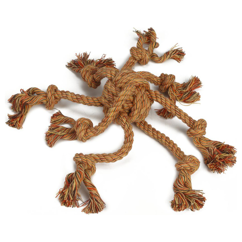 Beeztees Hunde Spieltau Octopus orange