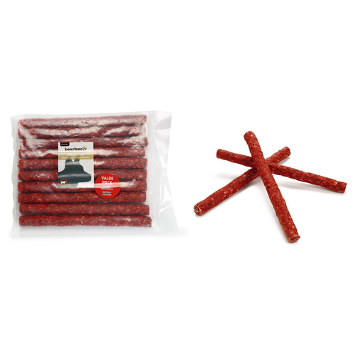 Beeztees Hundesnack Kaustick rot - 10er Pack