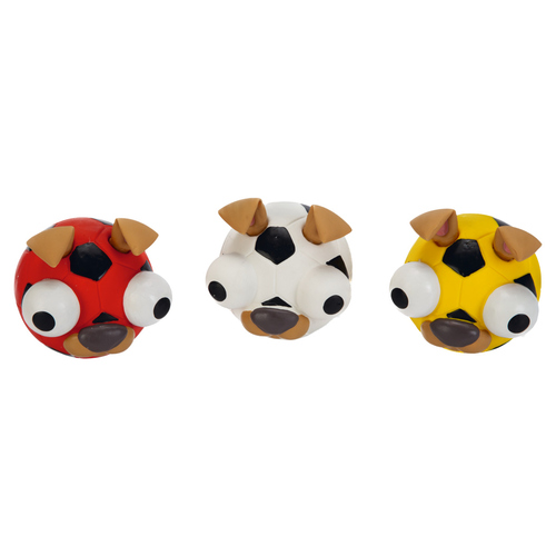 Beeztees Hundespielzeug Fußballpuppe aus Latex