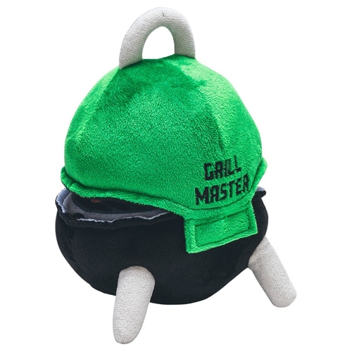 Beeztees Hundespielzeug Grillmeister aus Plüsch grün/schwarz