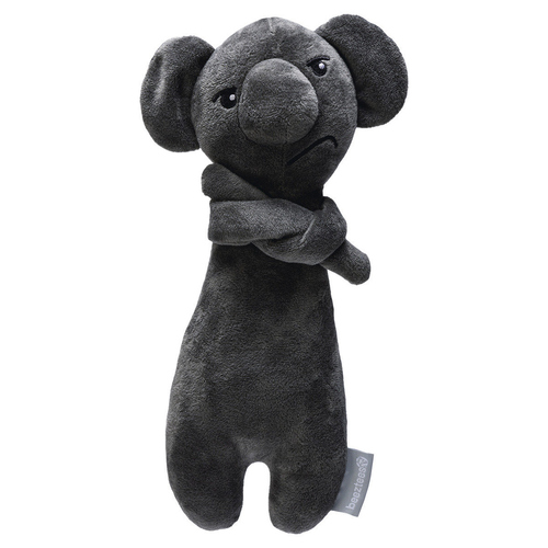 Beeztees Hundespielzeug Grumpy Koala aus Plüsch grau