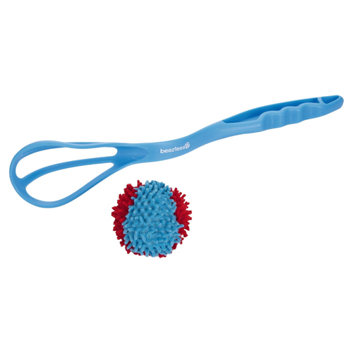 Beeztees Hundespielzeug Schleuder + Splashball blau