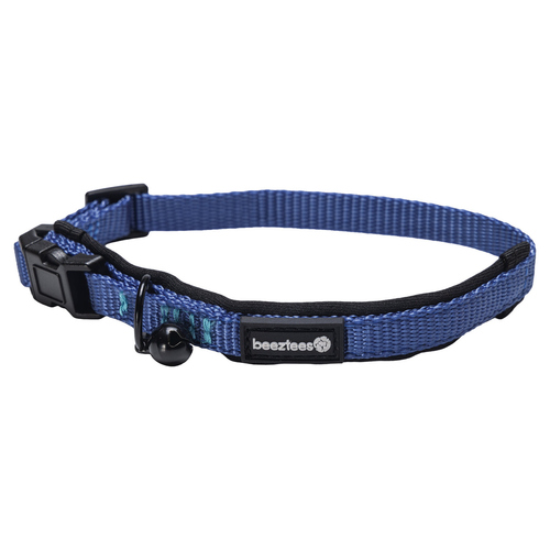Beeztees Katzenhalsband Parinca aus Nylon blau